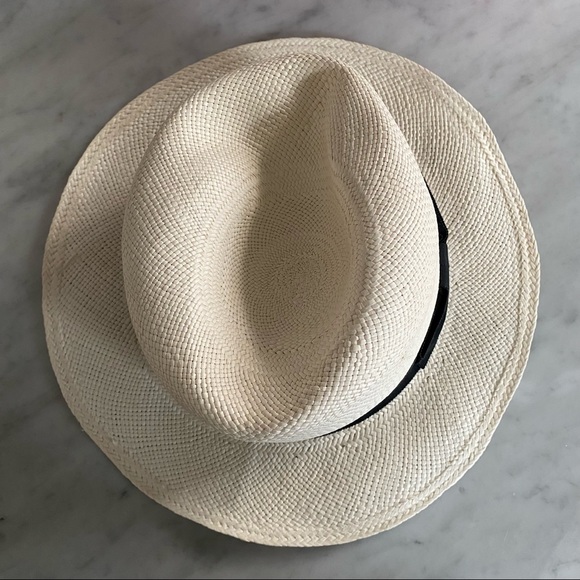 JOIE BEACH / POOL HAT - OS Black / White - Picture 2 of 6